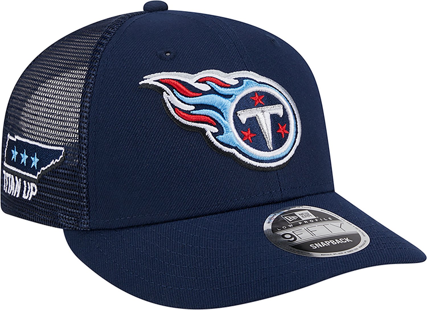 New Era Men's Titans LoProfile 24 Draft 950 Cap - view number 3