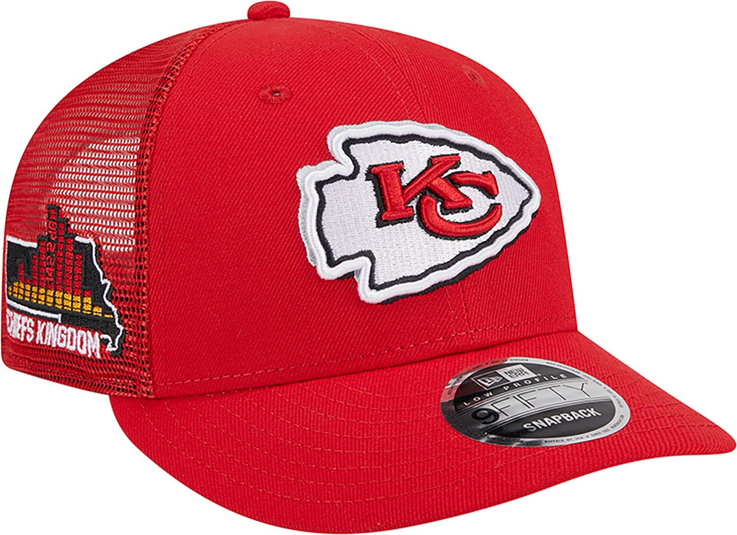 New Era Men's Chiefs LoProfile 24 Draft 950 Cap