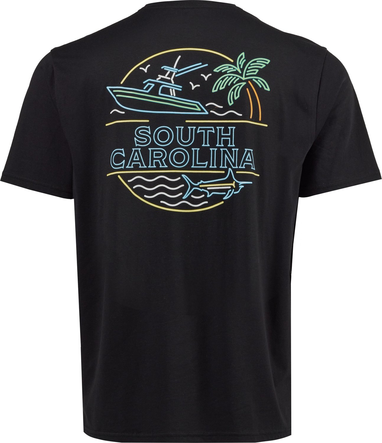 Magellan Outdoors Men's South Carolina NEON SIGN  Short Sleeve Graphic T-shirt - view number 2