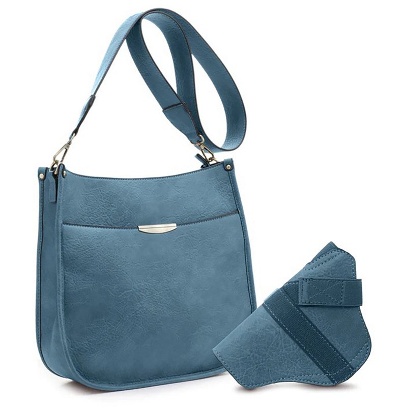Jessie & James Ava Concealed Carry Lock and Key Cross Body Handbag Turquoise - Gun Cases And Racks at Academy Sports