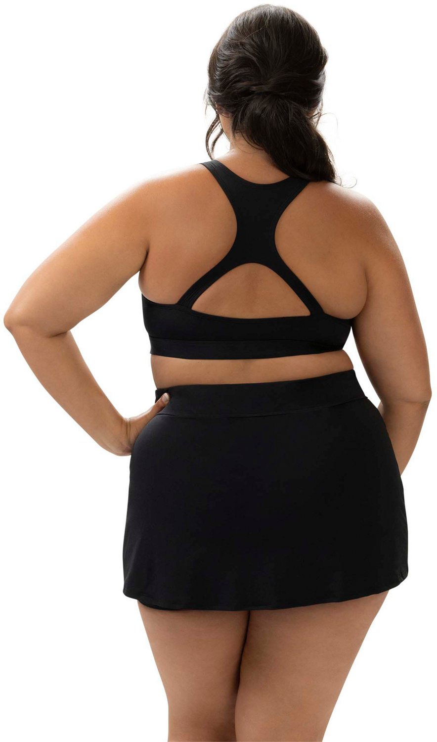 Dolfin Women's Aquashape Longline Bikini Top                                                                                     - view number 2