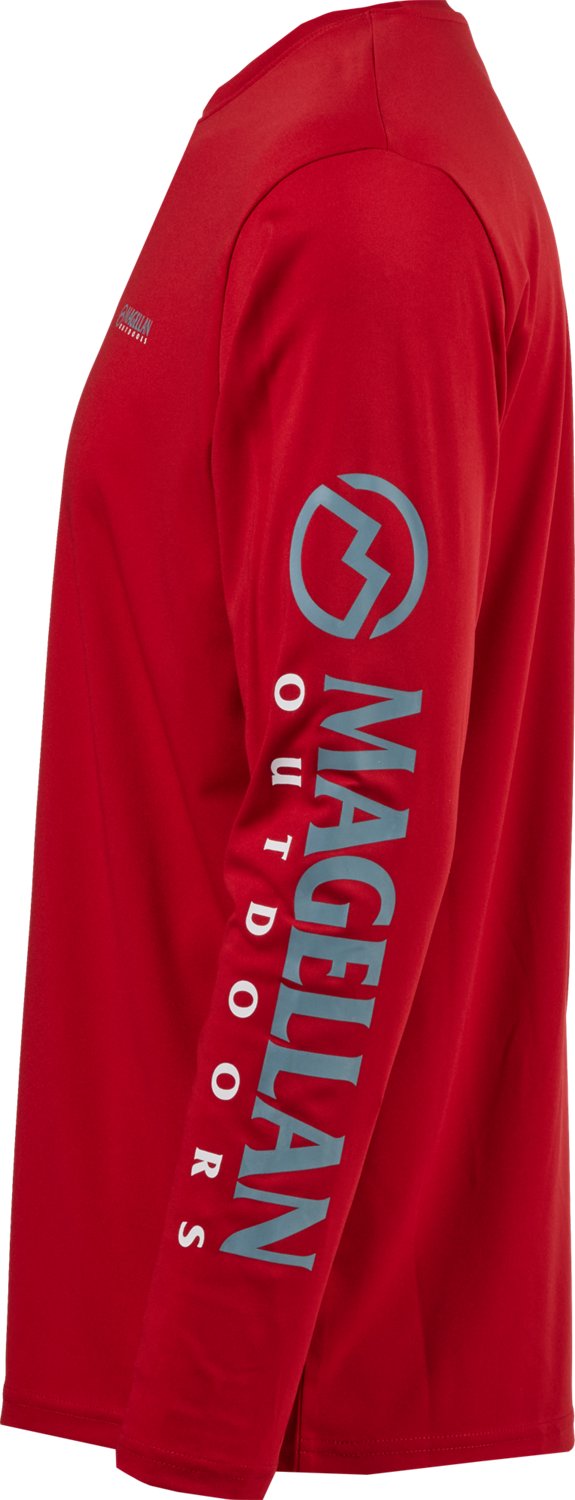 Magellan Outdoors Men's Casting Crew Core Graphic Long Sleeve T-shirt                                                            - view number 5