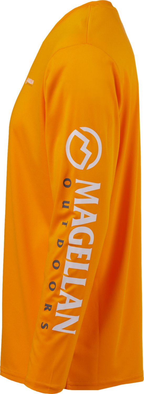 Magellan Outdoors Men's Casting Crew Core Graphic Long Sleeve T-shirt                                                            - view number 3