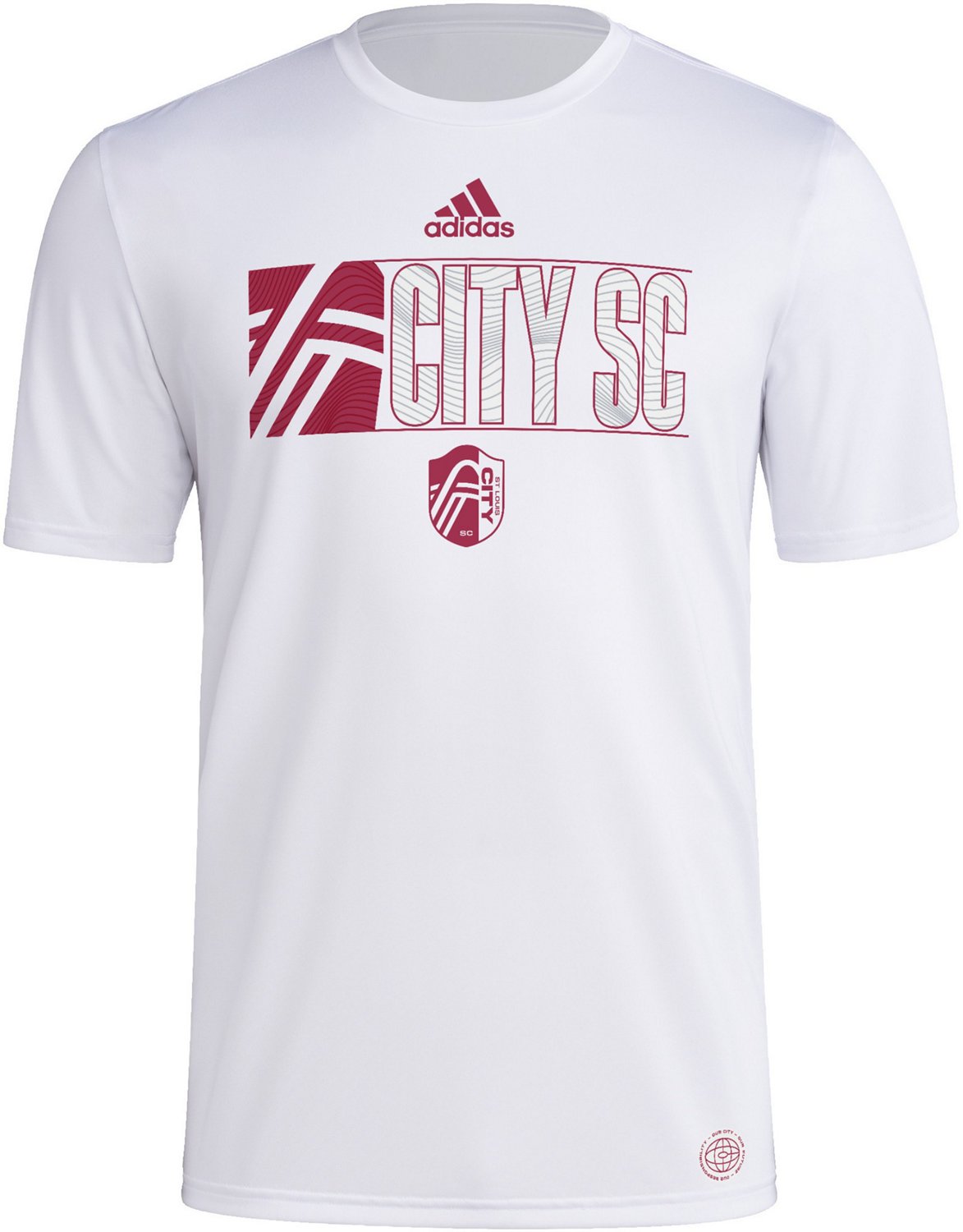 adidas Adult St. Louis City SC Jersey Hook Short Sleeve T-shirt