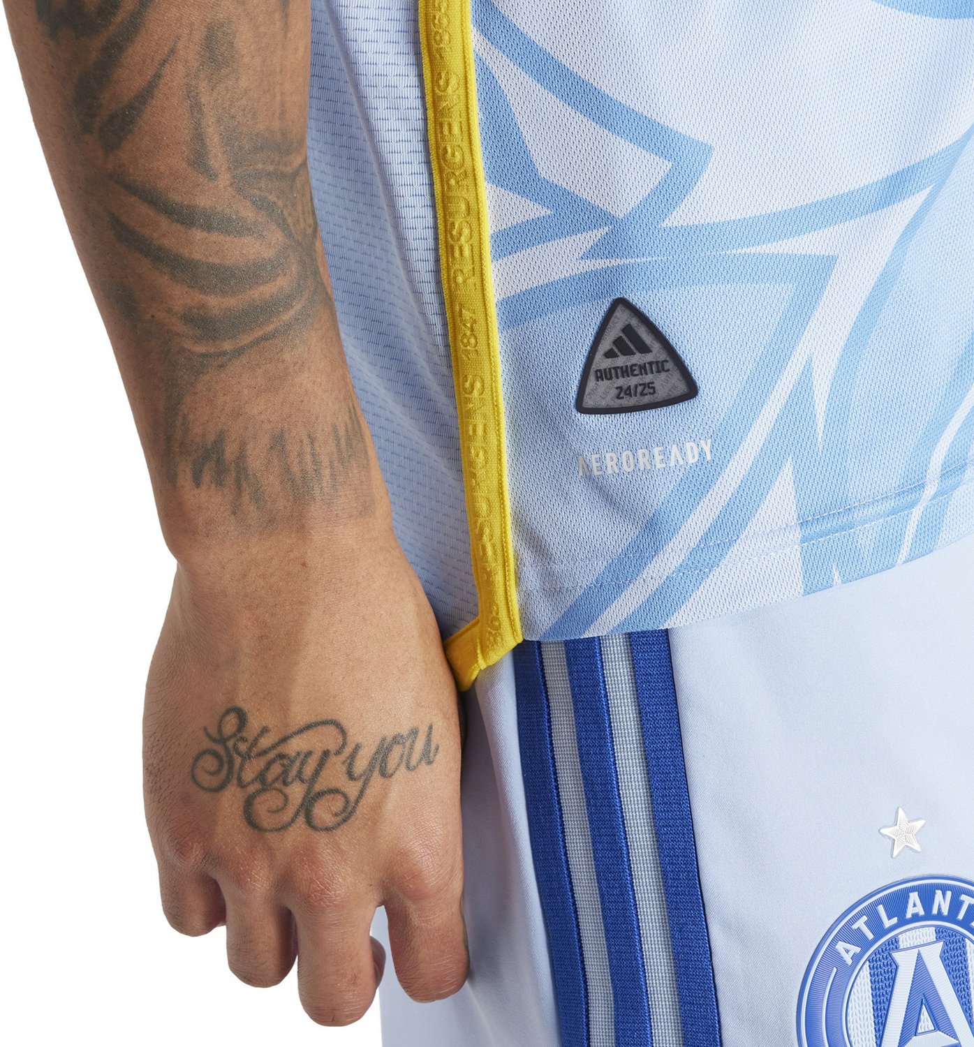 adidas Men's Atlanta United FC Away Authentic 2023/2024 Jersey - view number 4