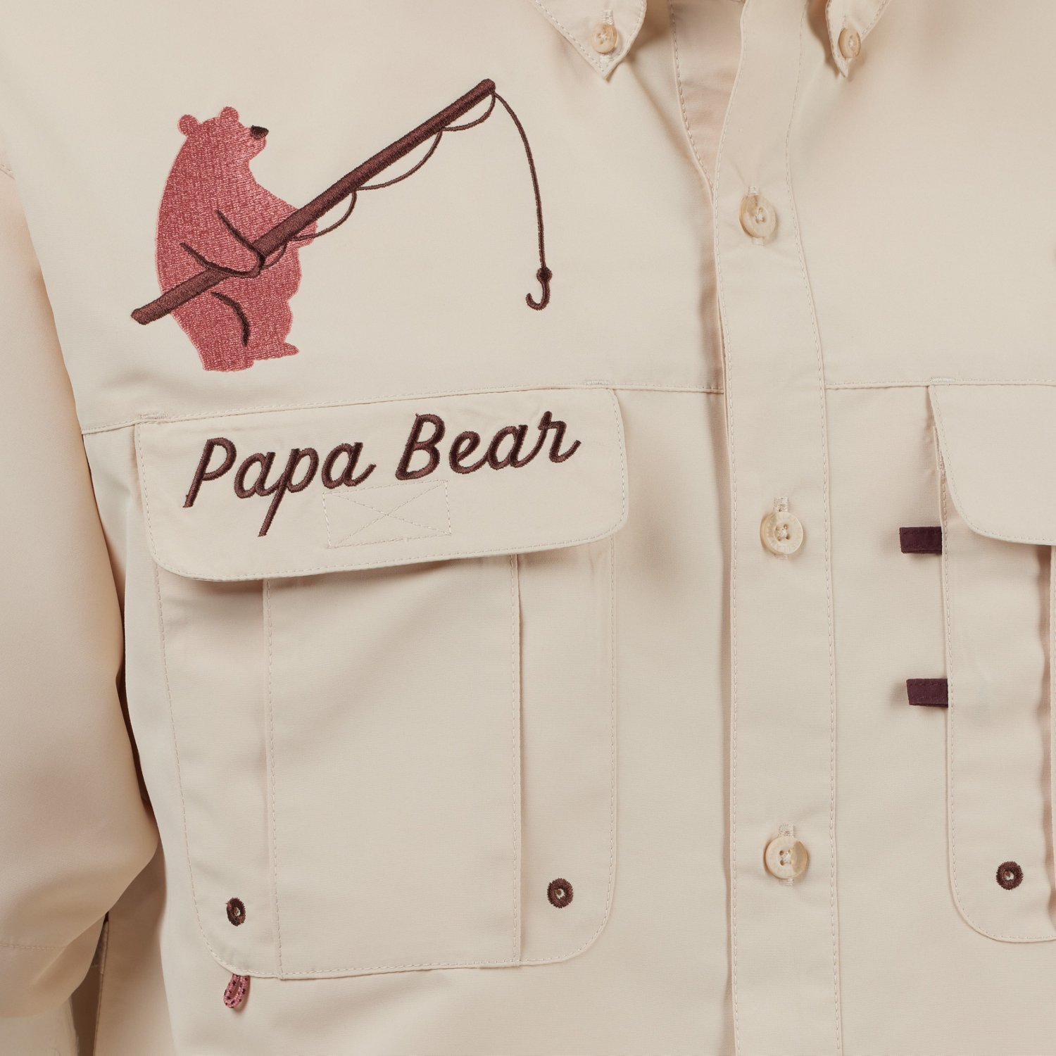 Magellan Men's Laguna Madre Papa Bear Short Sleeve Top                                                                           - view number 3