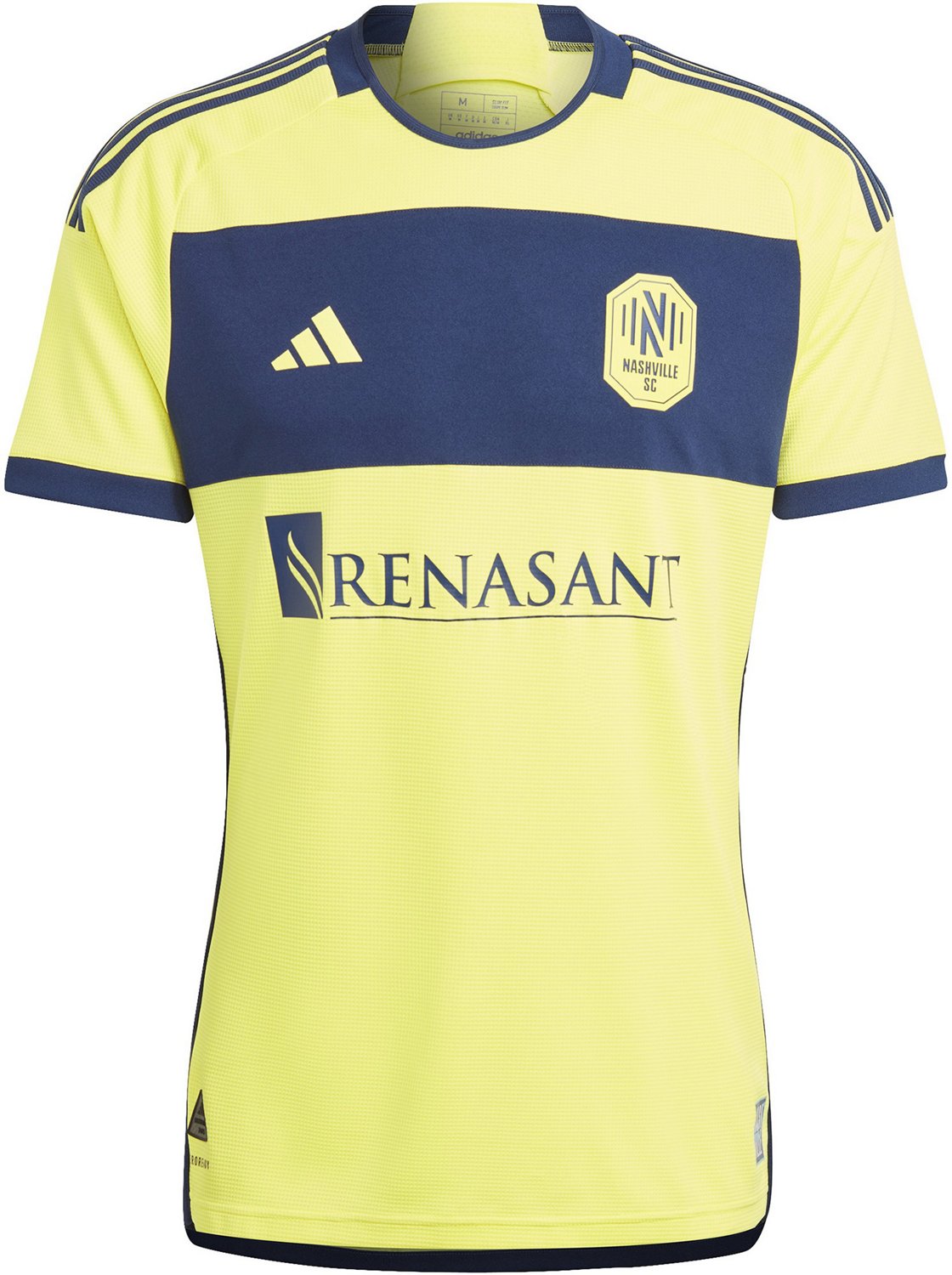 adidas Men's Nashville SC Home Authentic 2023/2024 Jersey                                                                        - view number 6