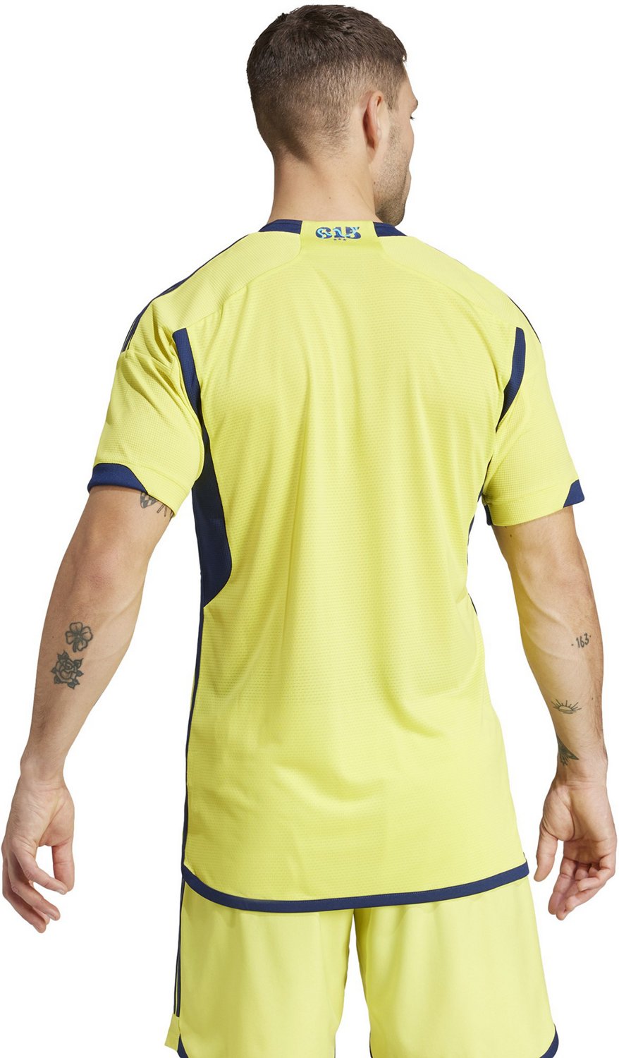 adidas Men's Nashville SC Home Authentic 2023/2024 Jersey                                                                        - view number 2