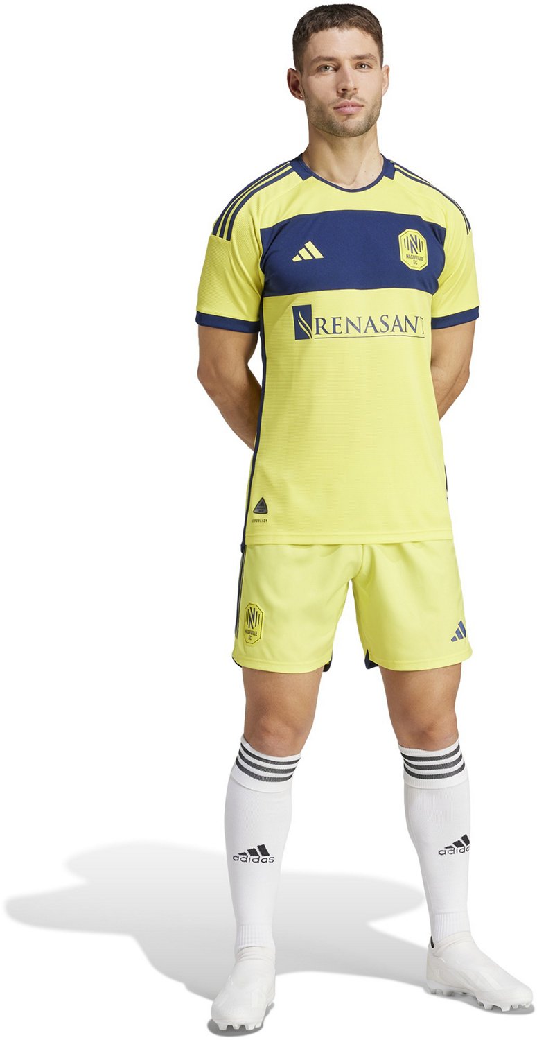 adidas Men's Nashville SC Home Authentic 2023/2024 Jersey                                                                        - view number 3