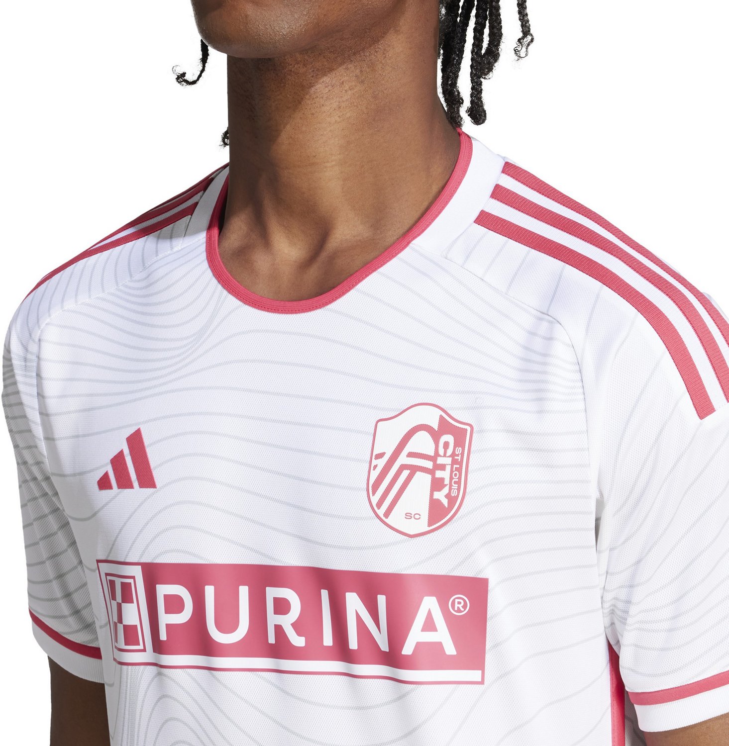 adidas Men's St. Louis City SC Away Authentic 2023/2024 Jersey - view number 4