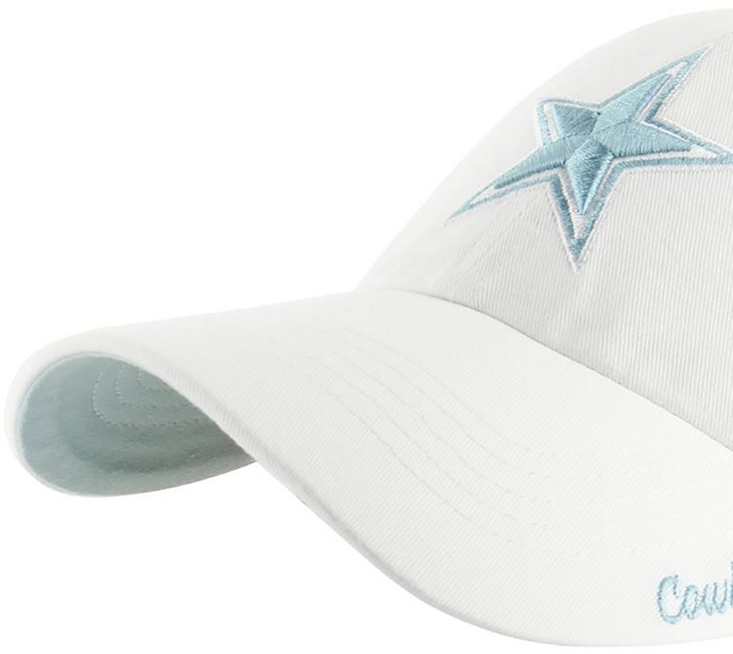 '47 Women's Dallas Cowboys Ballpark Cheer Adjustable Clean Up Cap - view number 2