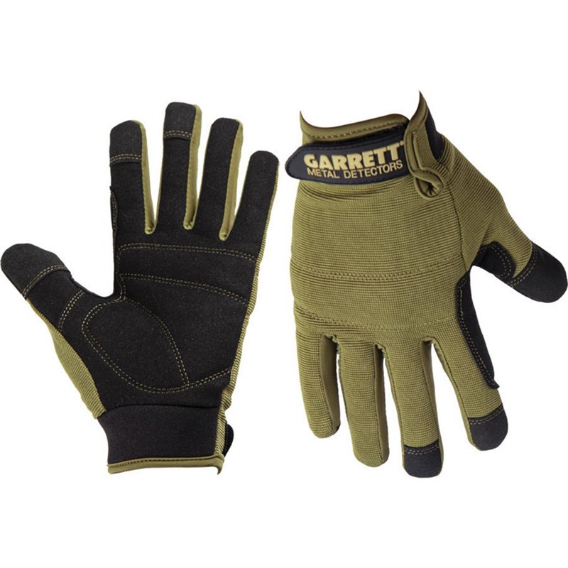 Garrett Metal Detector Gloves Green, Medium - Mrne Electrncs And Radios at Academy Sports