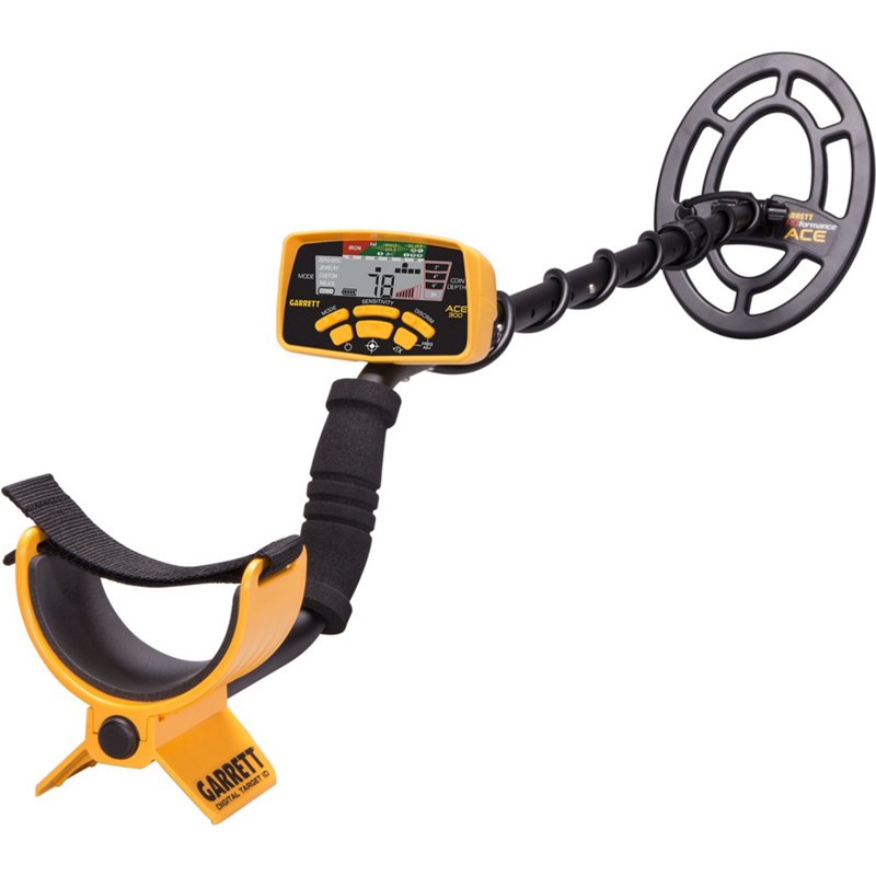 Garrett ACE 300 Metal Detector - Mrne Electrncs And Radios at Academy Sports