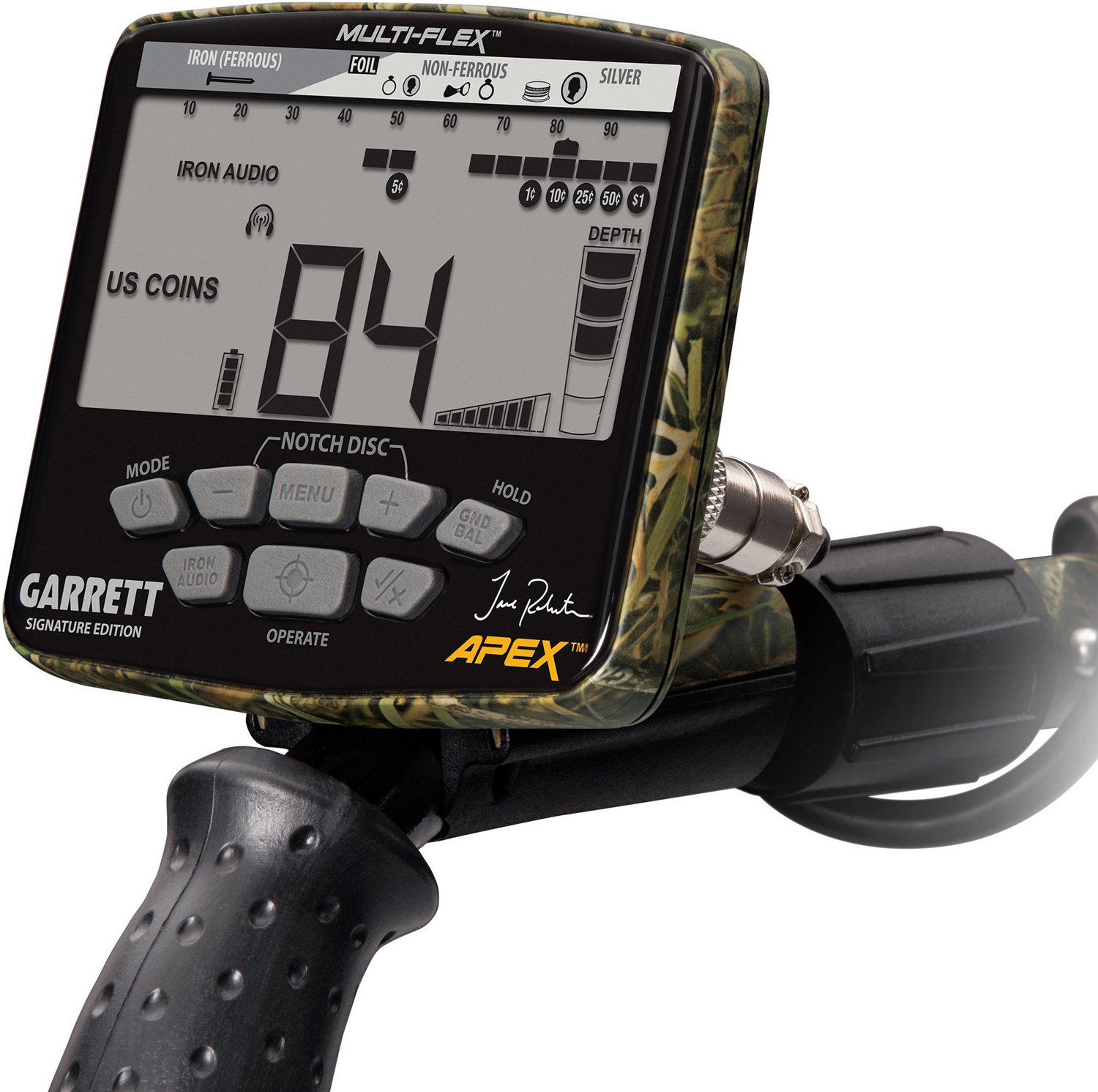 Garrett ACE Apex Jase Robertson Camo Edition Metal Detector                                                                      - view number 3