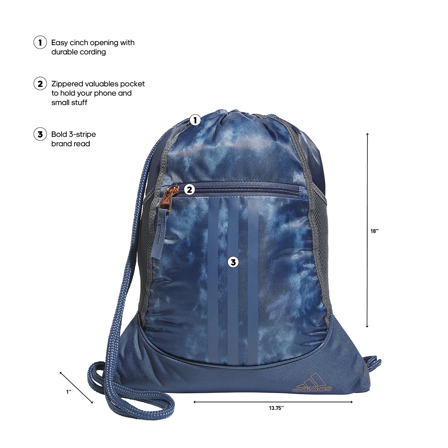 adidas Alliance II Sackpack - view number 4