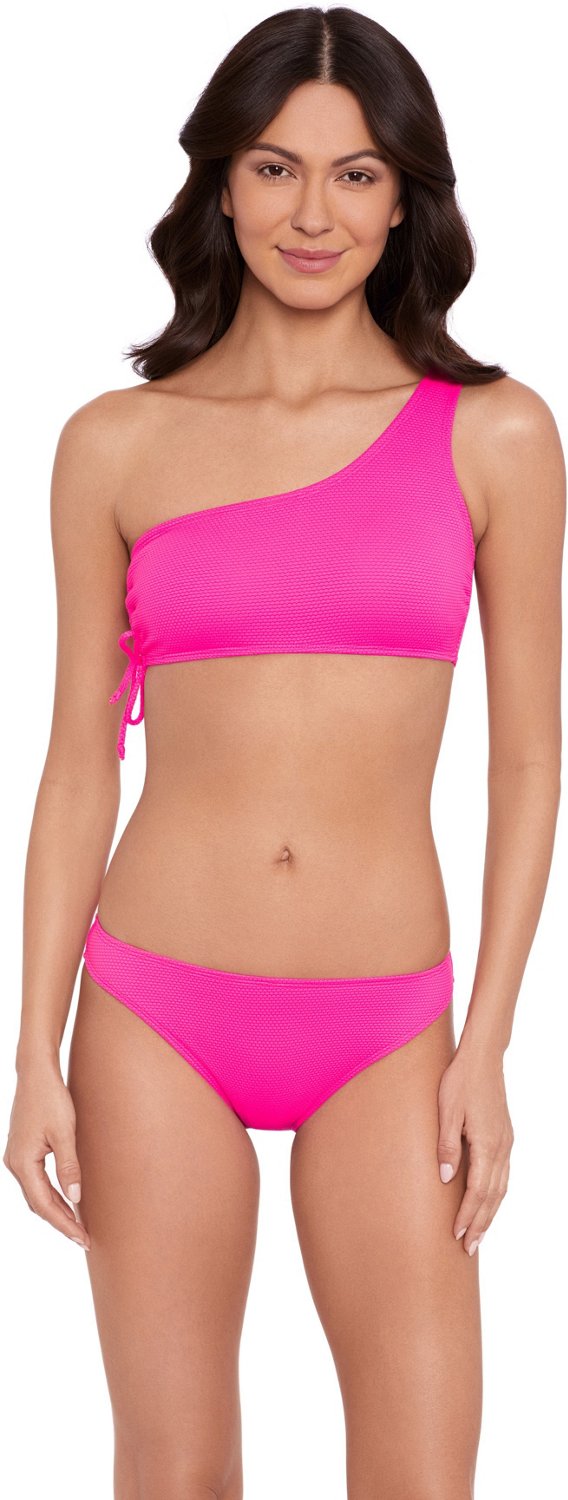 O'Rageous Juniors' Pique 1-Shoulder Swim Top - view number 4