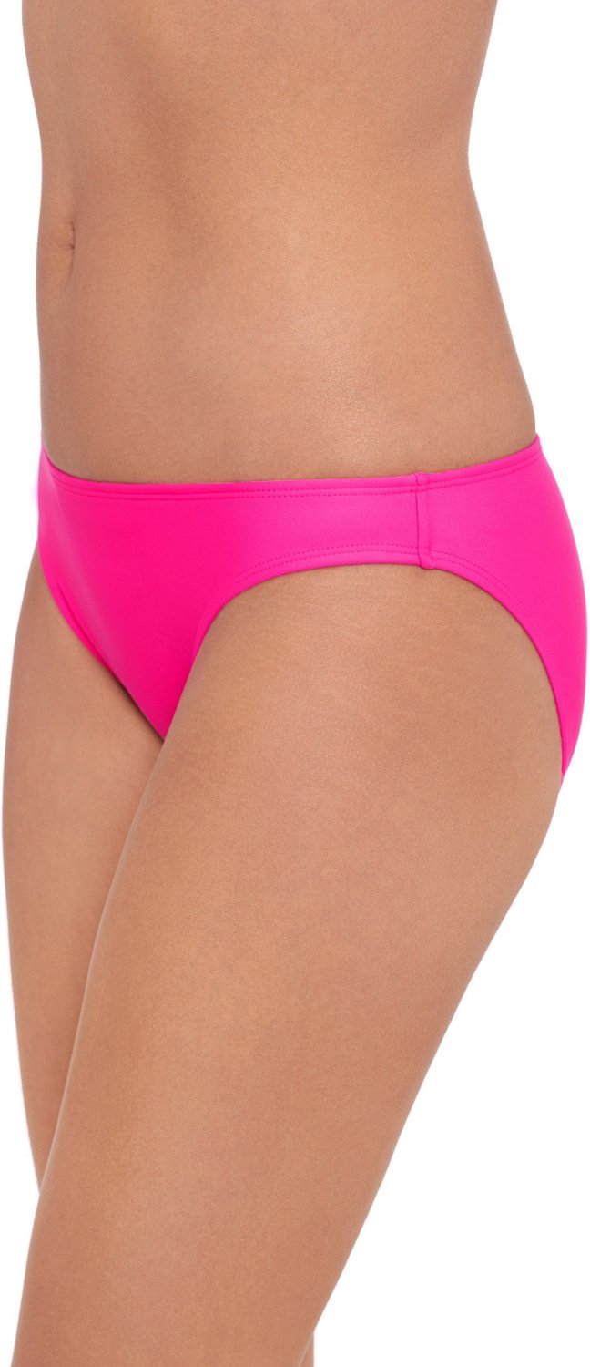 O'Rageous Juniors' Pique Basic Hipster Swim Bottoms - view number 3
