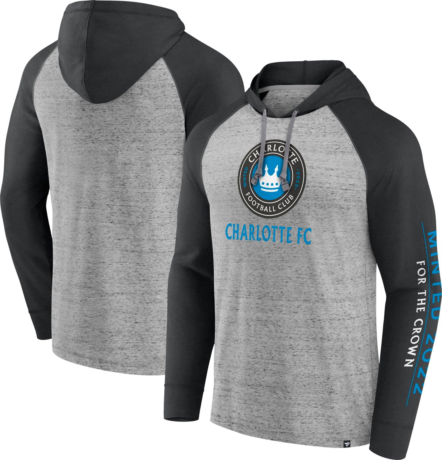 Fanatics Men's Charlotte FC Deflection Hoodie - view number 3