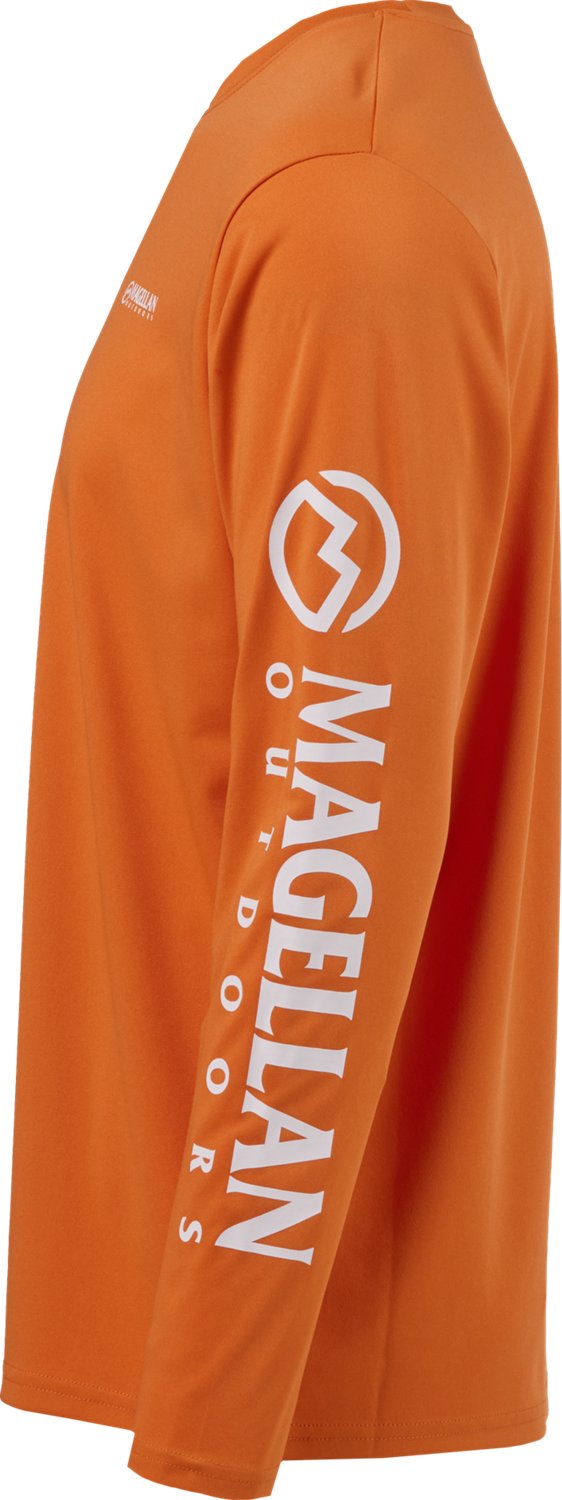 Magellan Outdoors Men's Casting Crew Core Graphic Long Sleeve T-shirt                                                            - view number 7