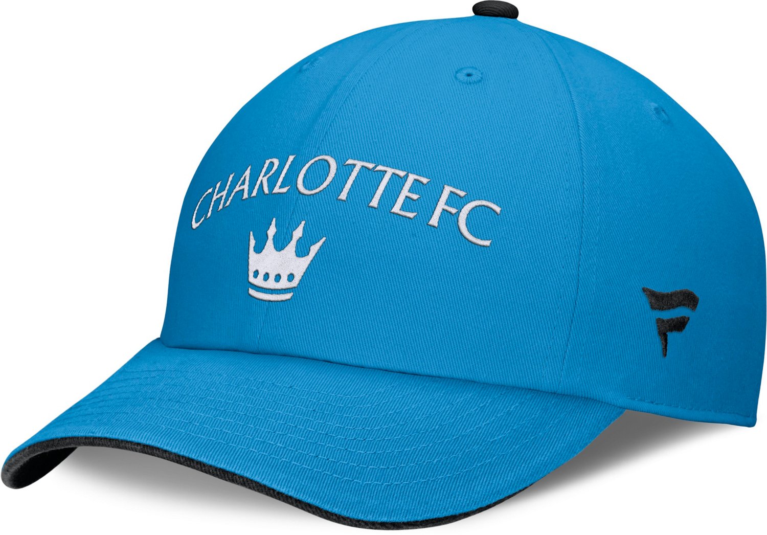 Fanatics Men's Charlotte FC Old School Unstructured Adjustable Cap - view number 2