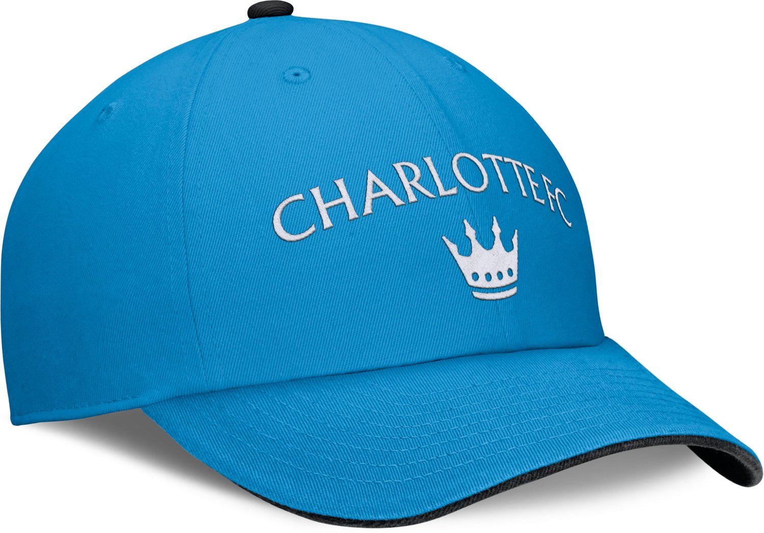Fanatics Men's Charlotte FC Old School Unstructured Adjustable Cap - view number 3