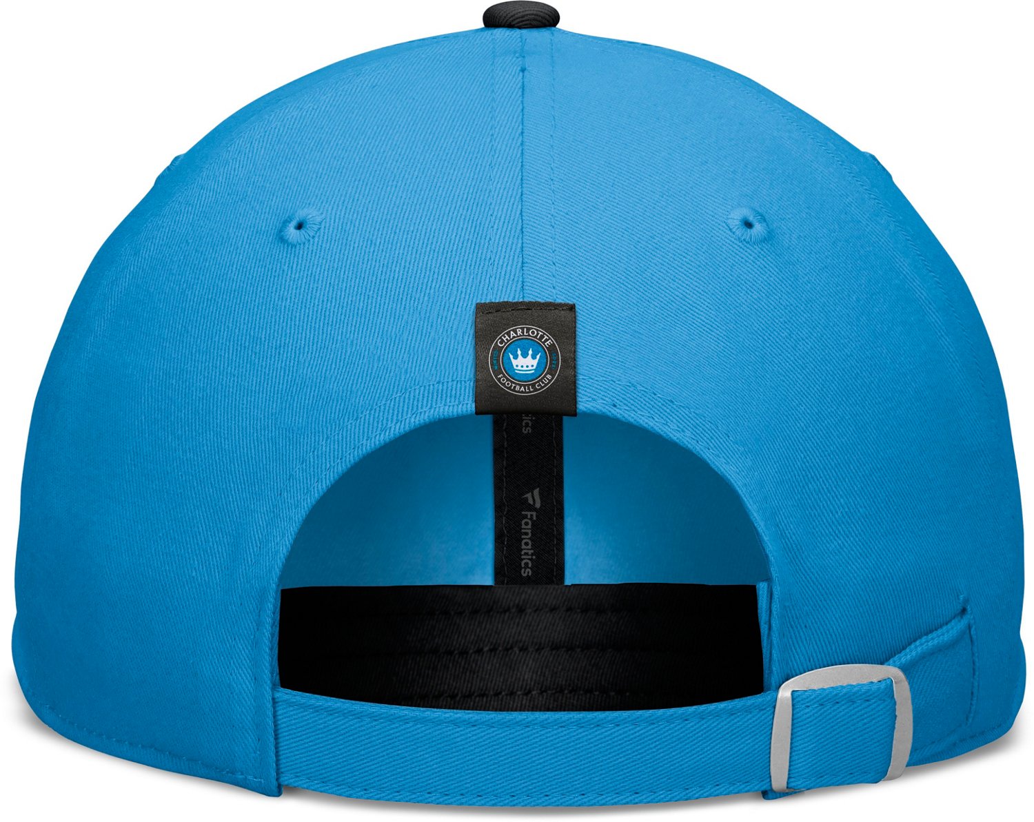 Fanatics Men's Charlotte FC Old School Unstructured Adjustable Cap - view number 4