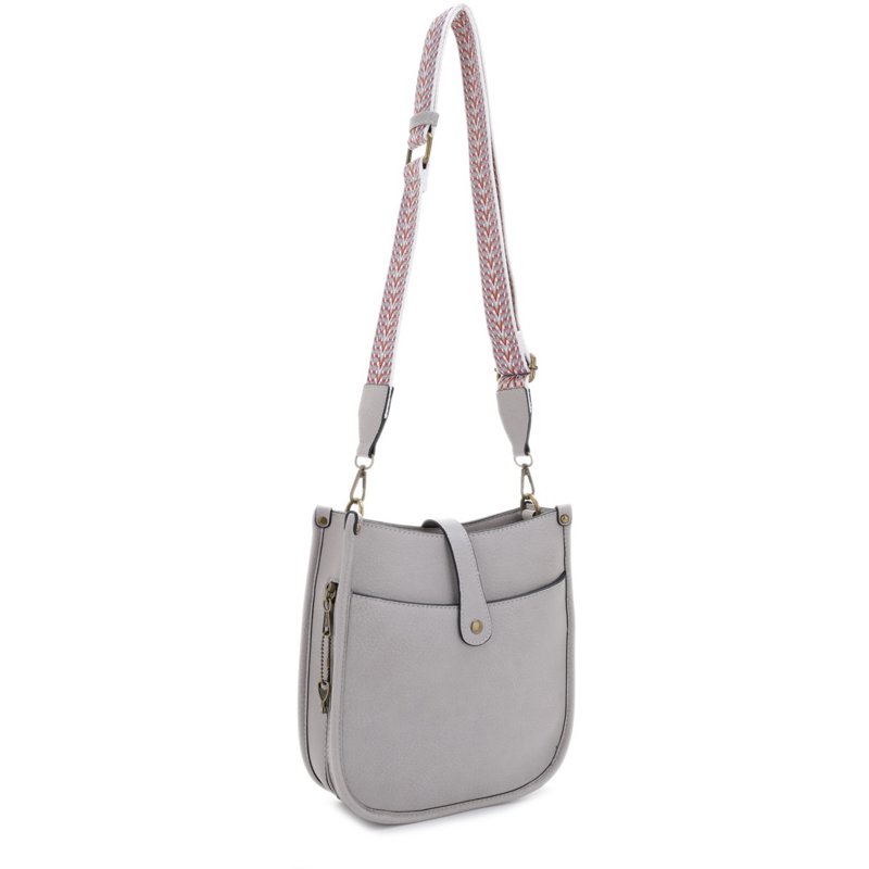 Jessie & James Chelsea Lock and Key Concealed Carry Crossbody Bag Stone - Gun Cases And Racks at Academy Sports