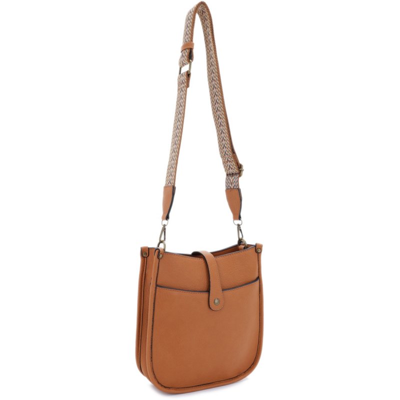 Jessie & James Chelsea Lock and Key Concealed Carry Crossbody Bag Tan - Gun Cases And Racks at Academy Sports