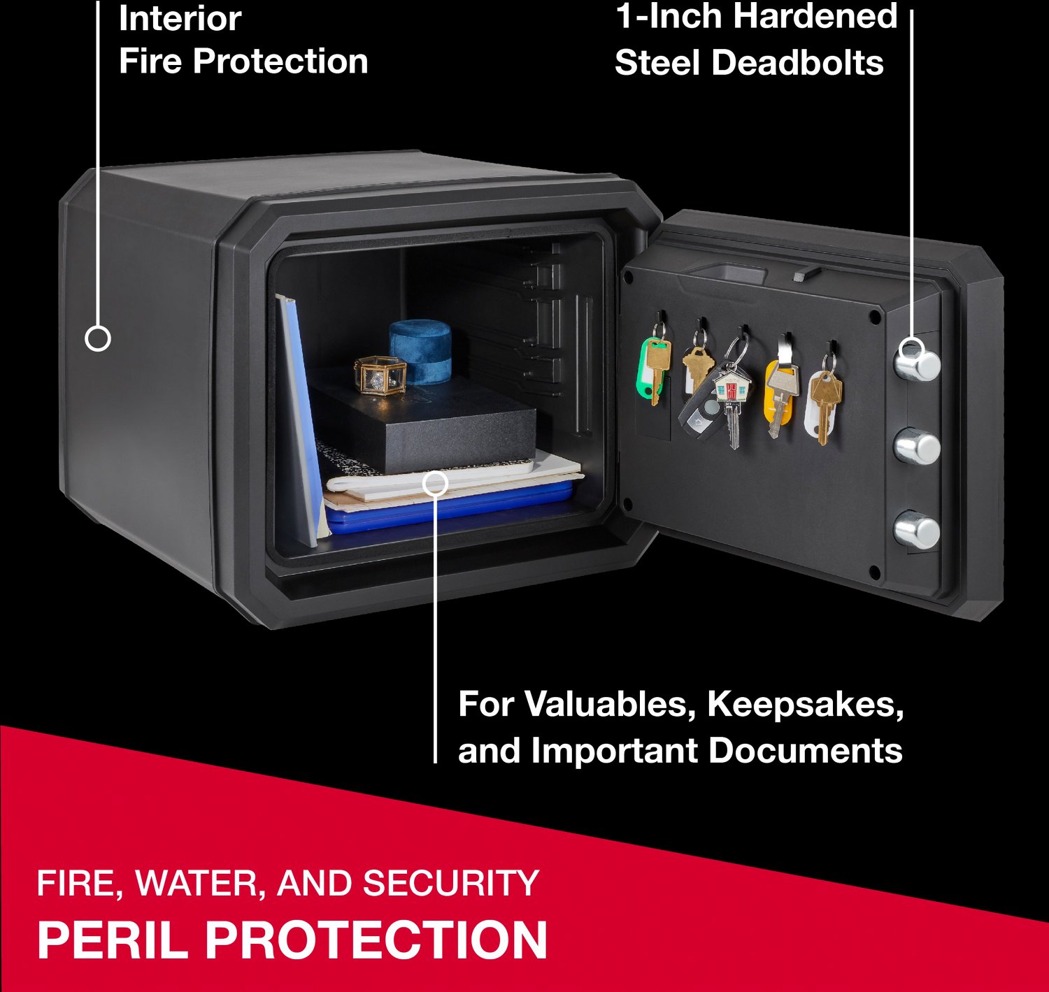 SentrySafe Fireproof and Waterproof Safe with Digital Keypad - view number 3