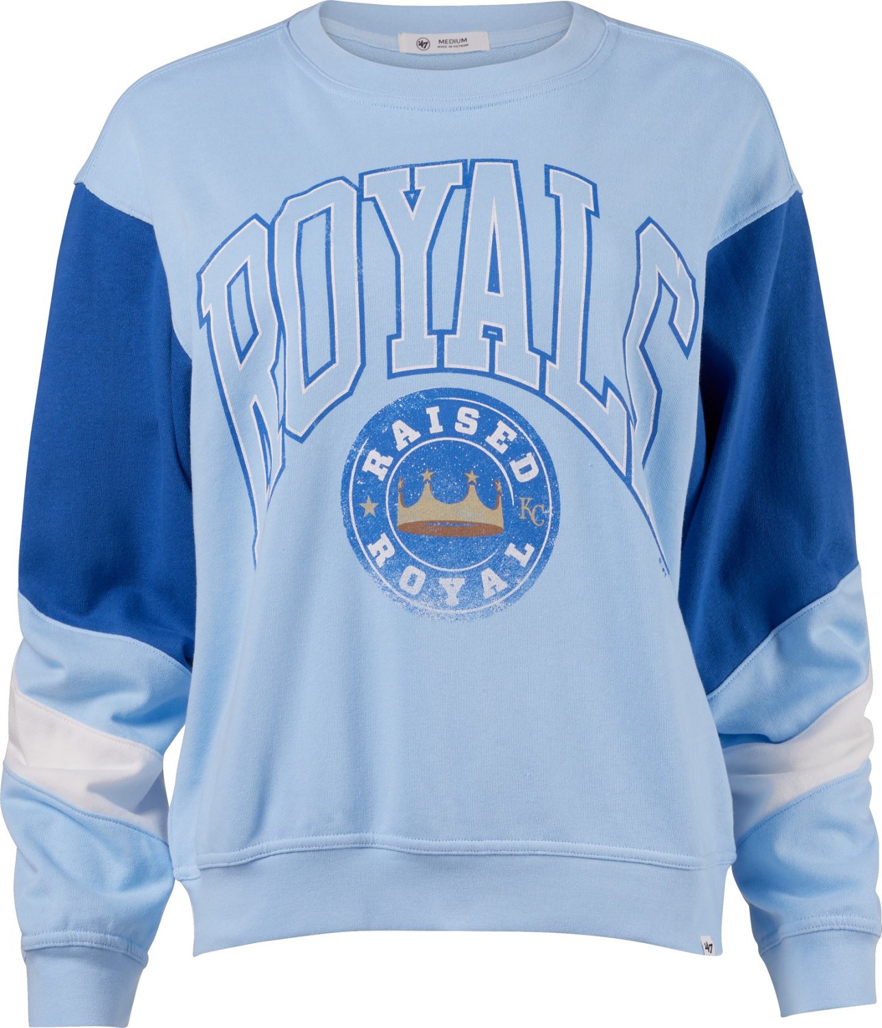 '47 Women's Kansas City Royals Double Header Nova Dorset Park Sweater