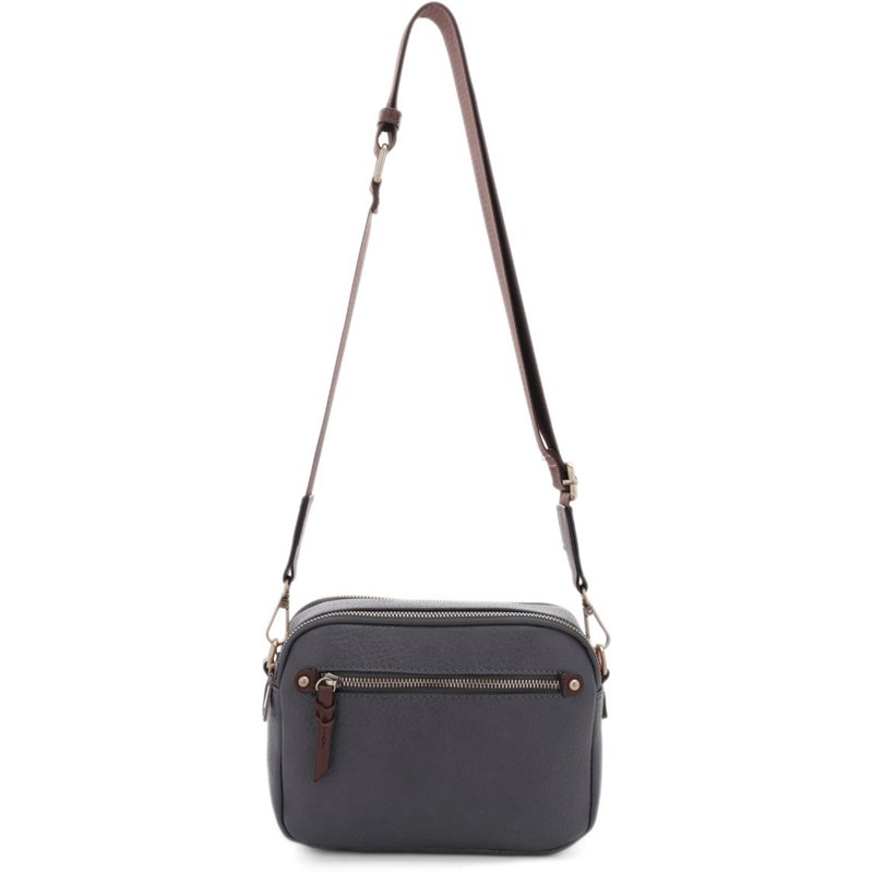 Jessie & James Beverly Compact CCW Concealed Carry Crossbody Camera Bag Grey - Gun Cases And Racks at Academy Sports
