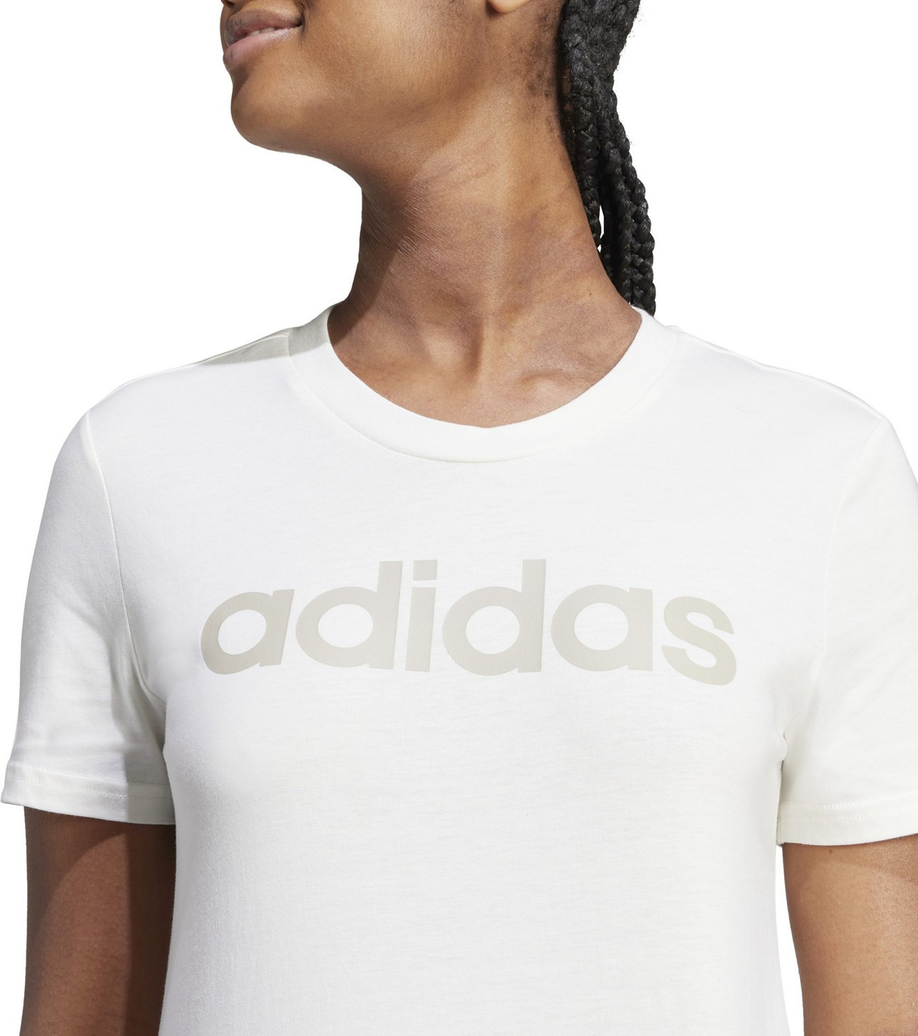 adidas Women's Linear T-shirt                                                                                                    - view number 3