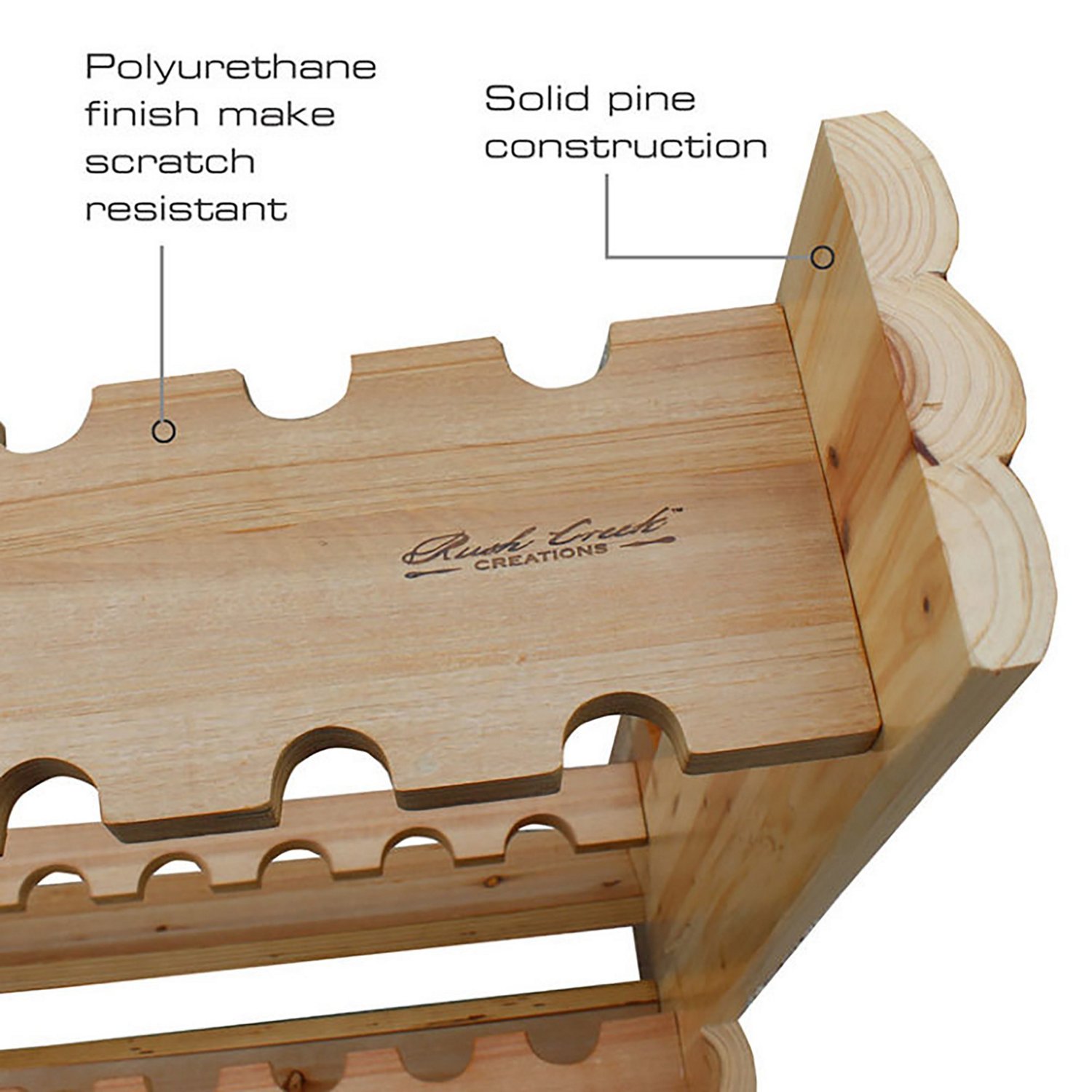 Double-Sided Fishing Rod Rack