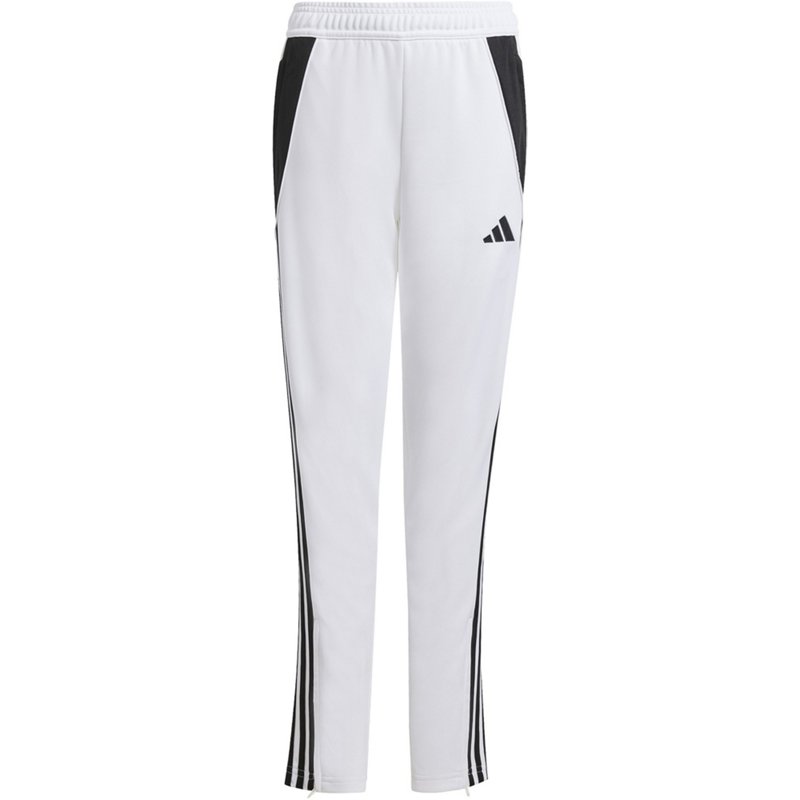 adidas Boys' Tiro24 Soccer Pants White/Black, Medium - Boy's Athletic Pants at Academy Sports