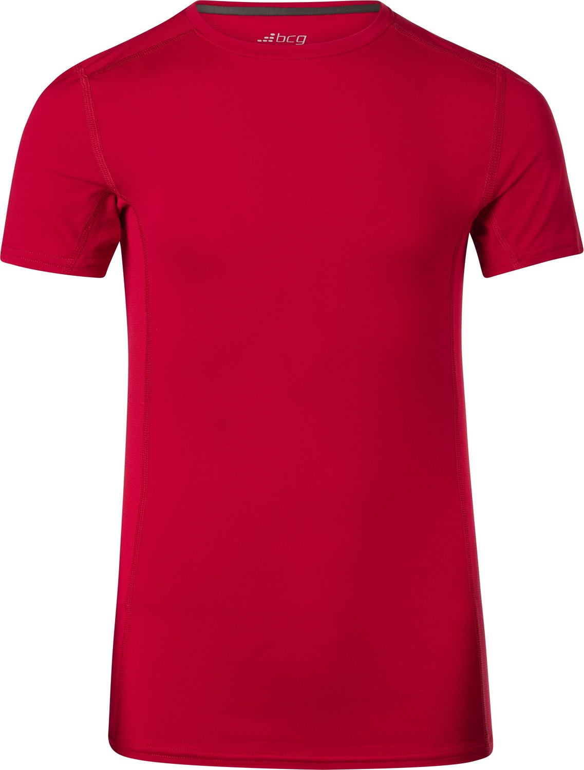 BCG Boys' Sport Compression Training Shirt Red