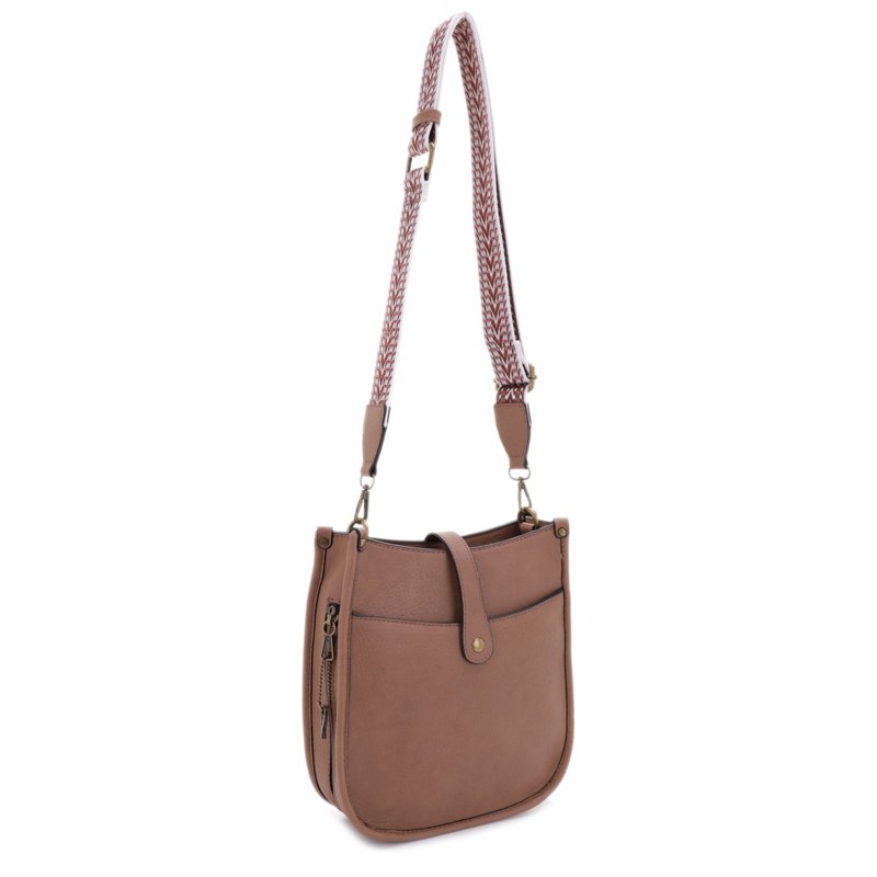 Jessie & James Chelsea Lock and Key Concealed Carry Crossbody Bag Sand - Gun Cases And Racks at Academy Sports