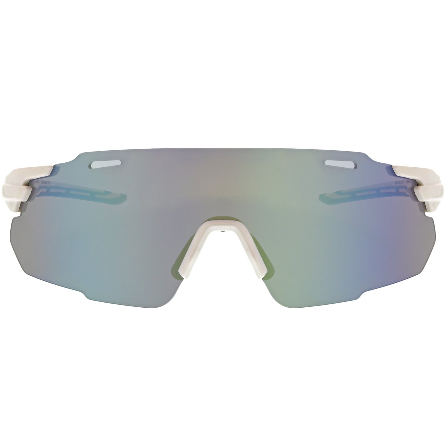 Maverick Men's Performance Large Semi-Rimmed Sport Polarized Oleophobic Shield Sunglasses - view number 2