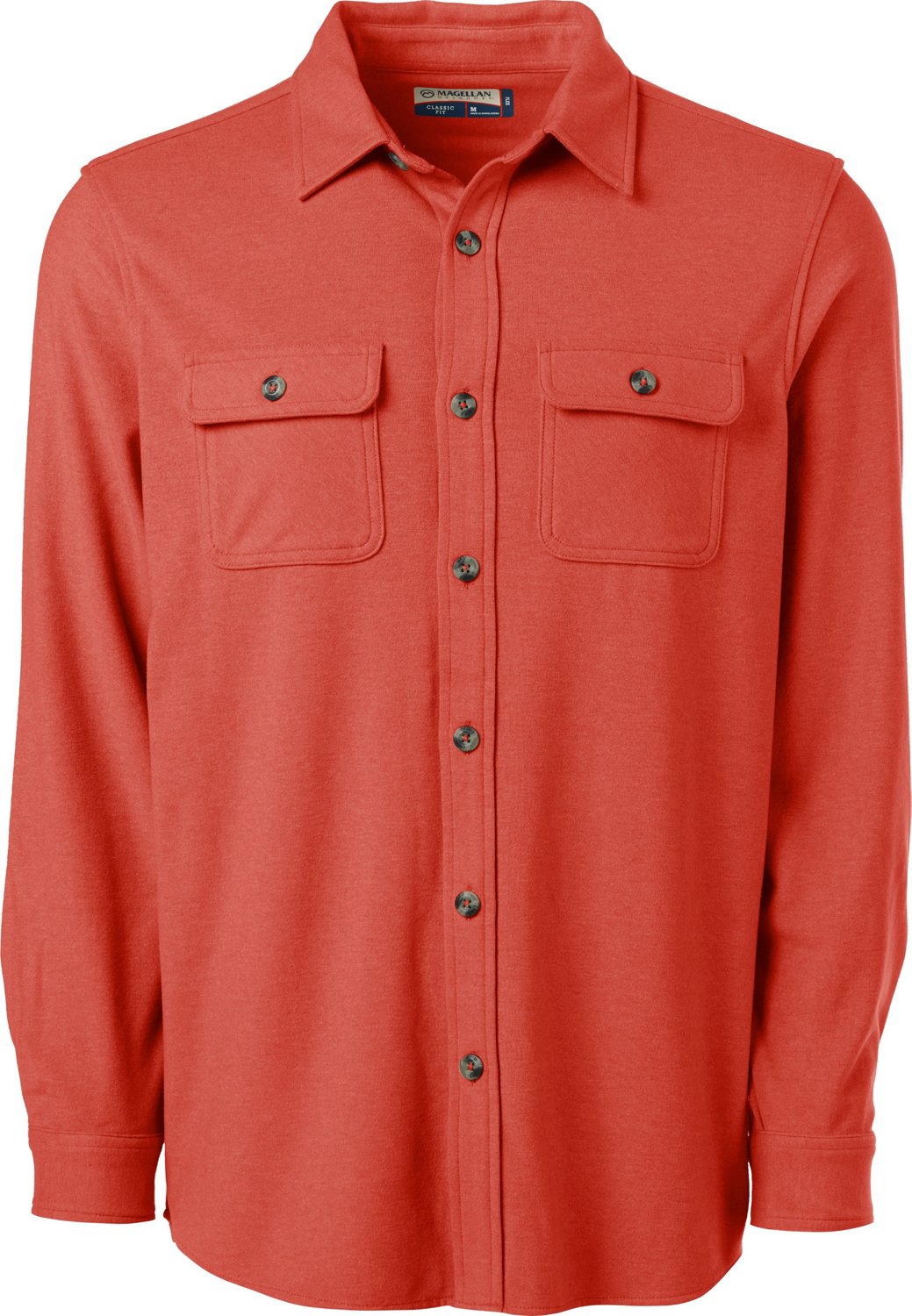 Magellan Outdoors Men's Campfire Long Sleeve Shacket - view number 3