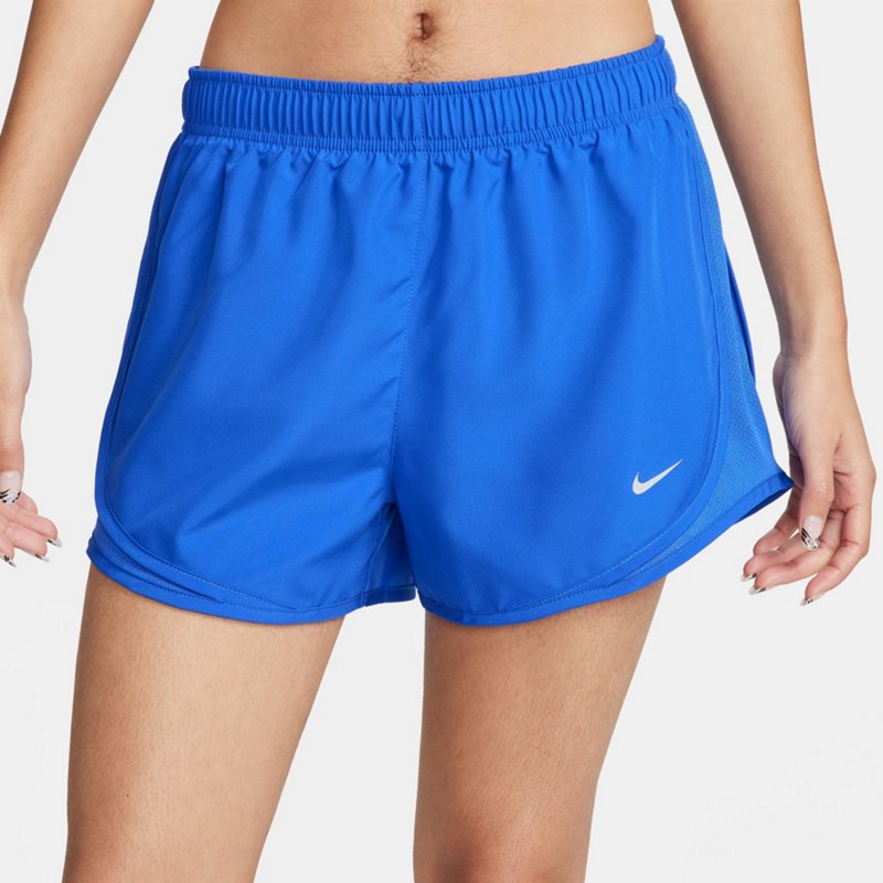 Nike Women's Tempo Dri-FIT Running Shorts Hyper Royal/Grey, Small - Women's Running Btms at Academy Sports