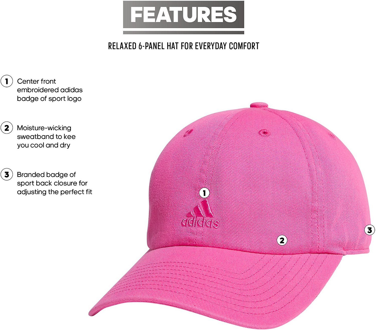 adidas Women’s Saturday 2.0 Cap                                                                                                - view number 5