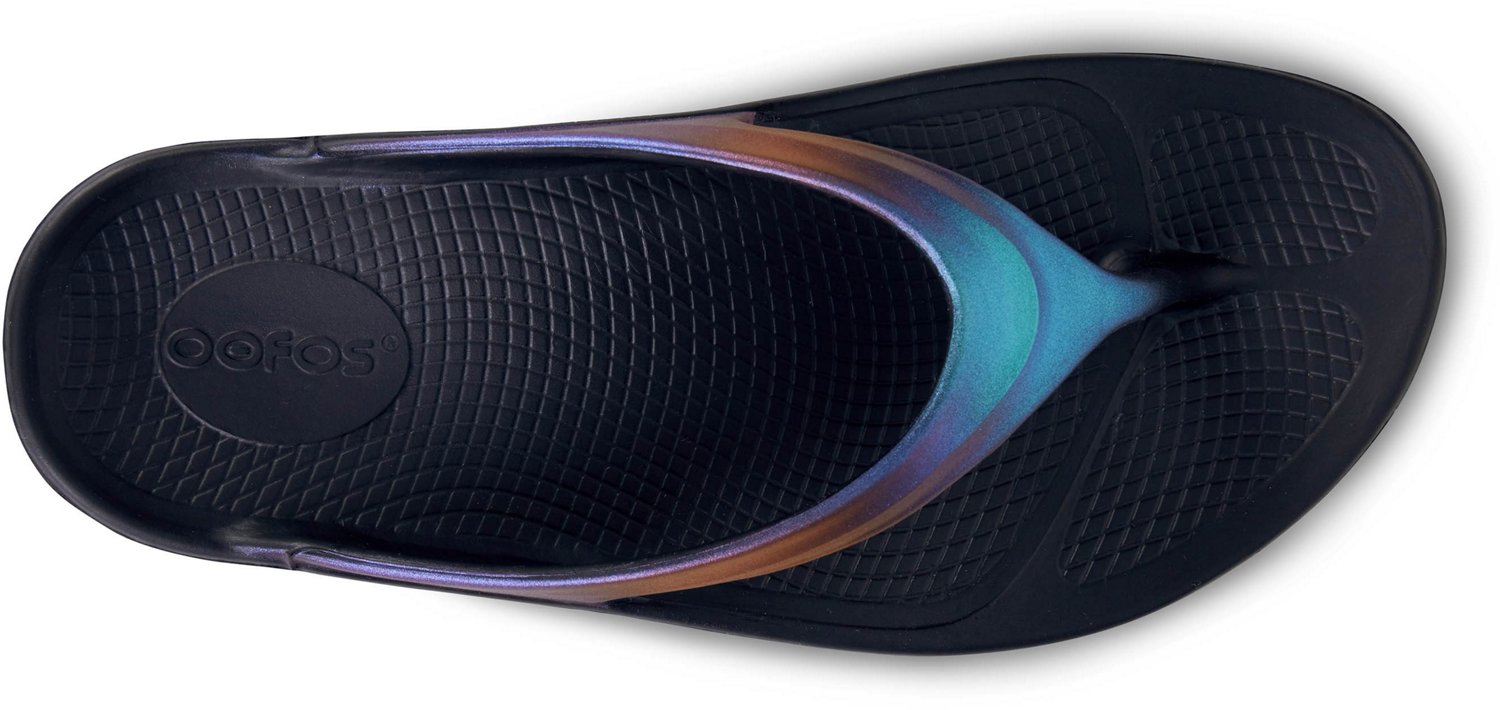 OOFOS Women's OOlala Luxe Recovery Sandals                                                                                       - view number 6