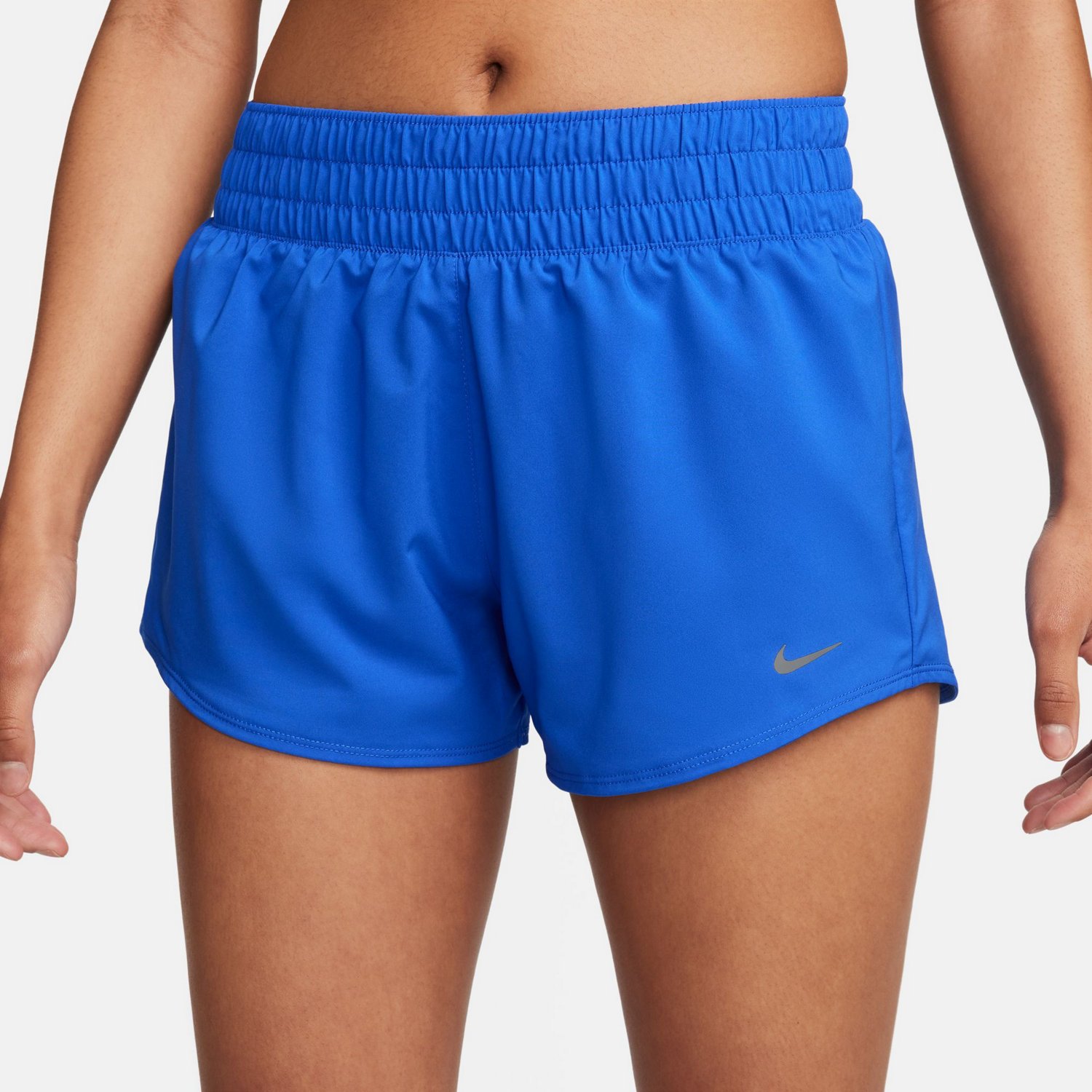 Nike Women's One Dri-FIT Mid-Rise Shorts 3in - view number 2