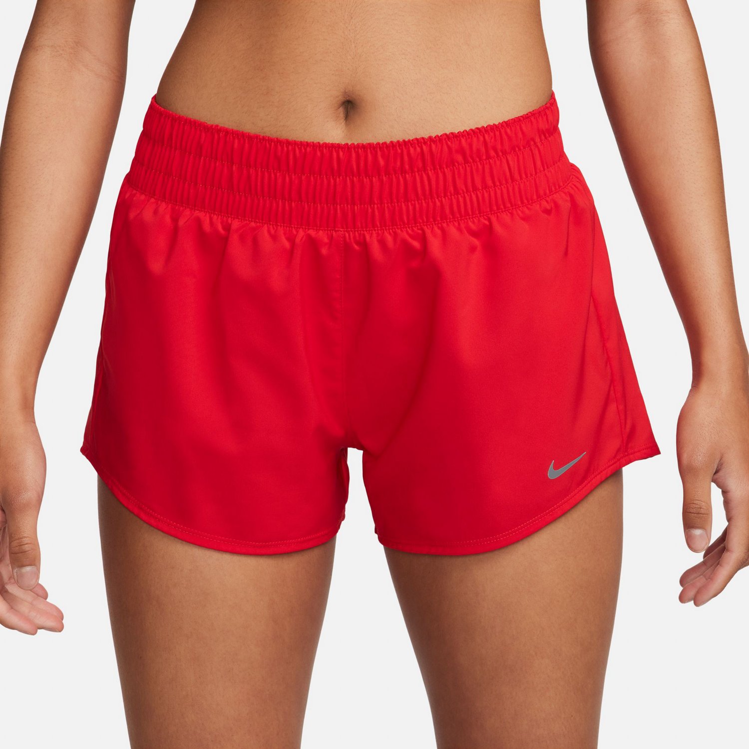 Nike Women's One Dri-FIT Mid-Rise Shorts 3in - view number 2
