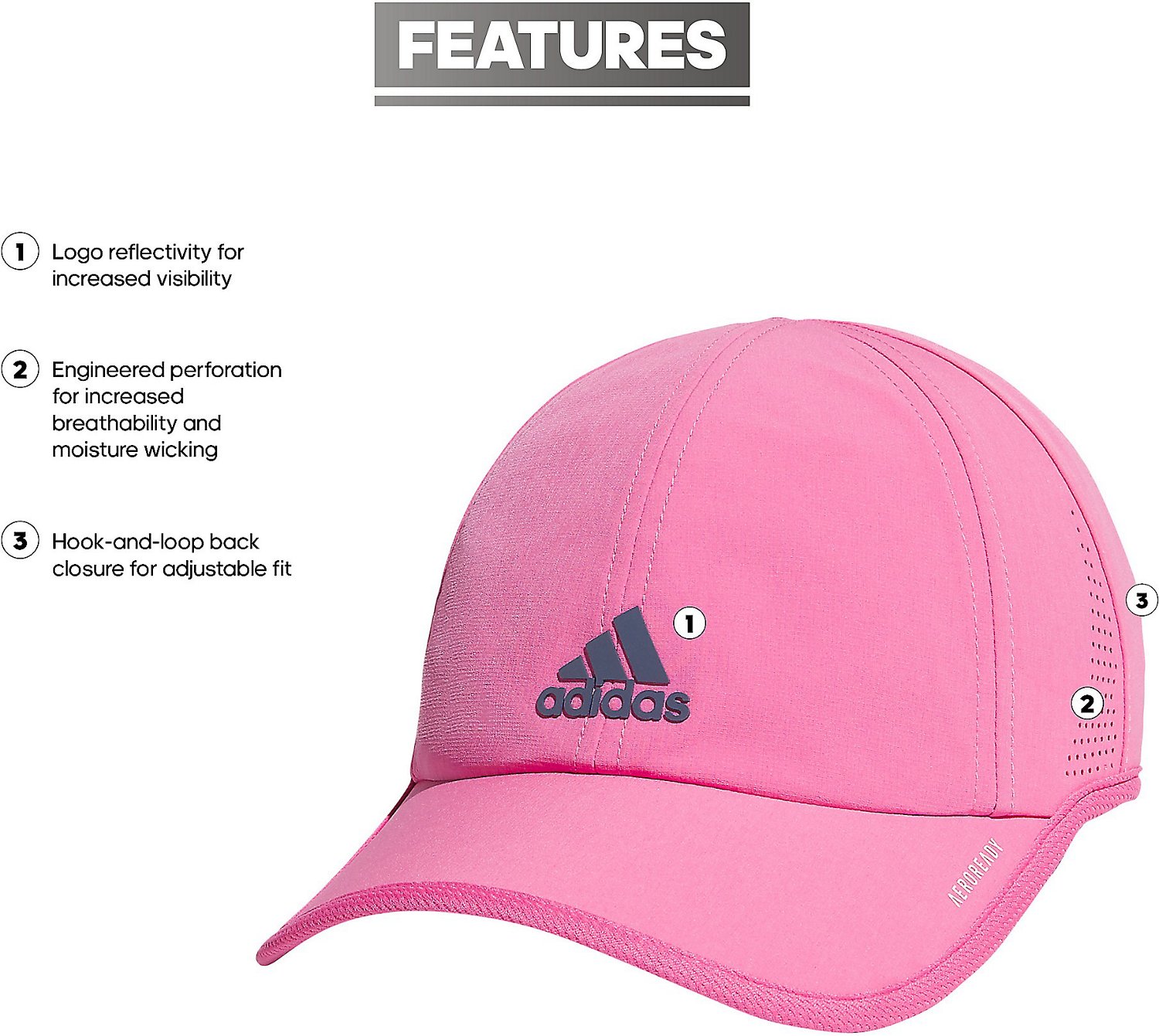 adidas Womenâ€™s Superlite 2 Cap - view number 5