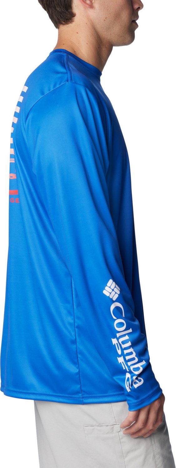 Columbia Sportswear Men's Terminal Tackle PFG Fish Star Long Sleeve Shirt - view number 3