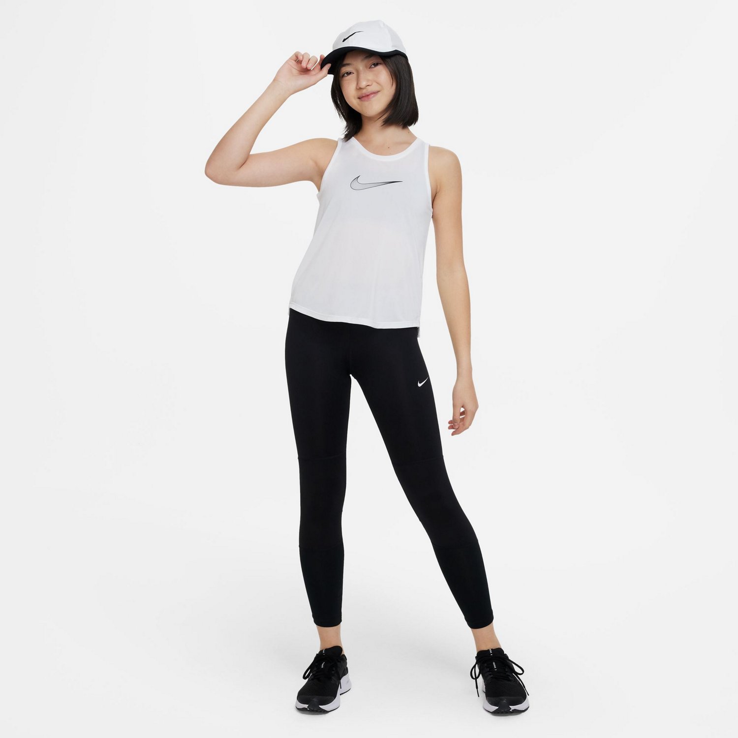 Nike Girls’ Dri-FIT One Tank Top - view number 4