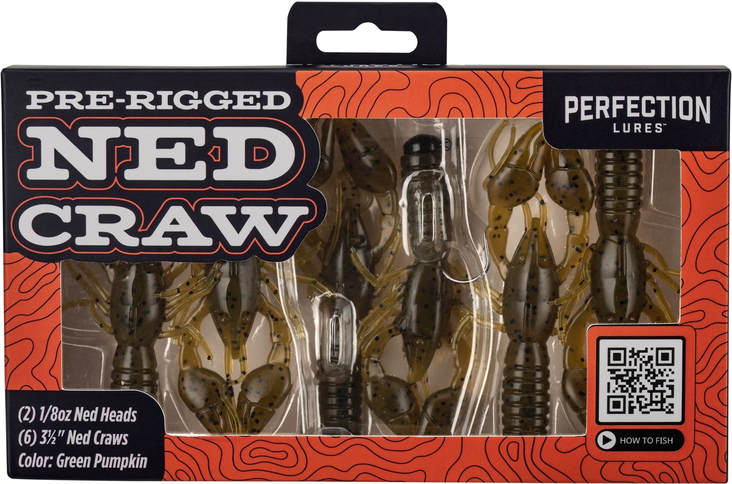 Perfection Lures David Dudley's Pre-Rigged 3.75 in Ned Craw Bait 7-Pack - view number 3