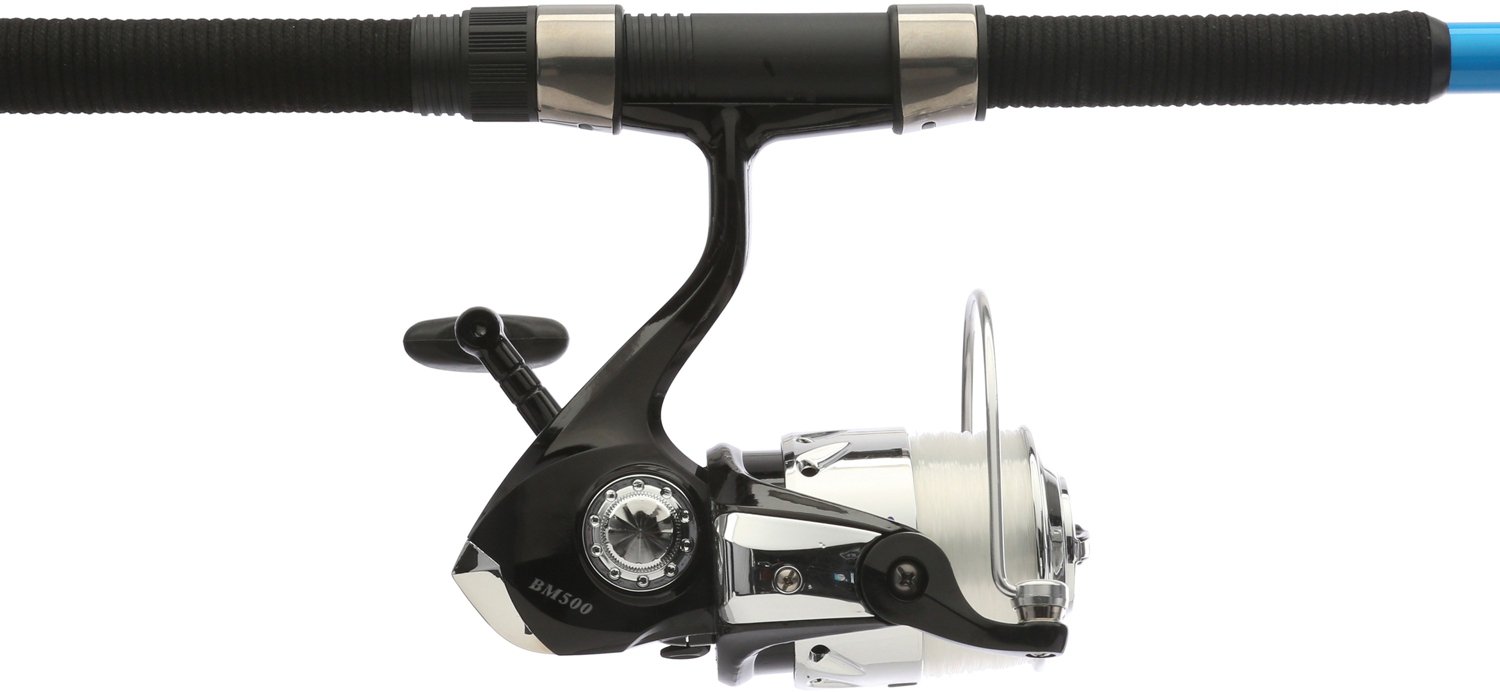 B 'n' M Silver Cat Combo 7 ft M Spinning Rod and Reel Combo - view number 4