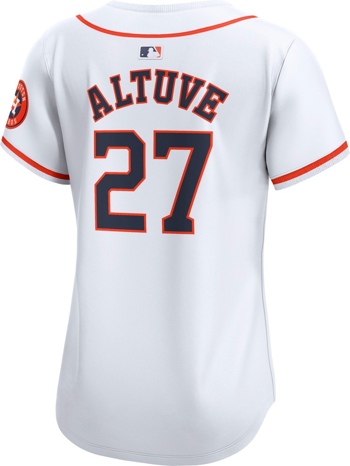 Nike Women's Houston Astros Jose Altuve Limited Name and Number Home Jersey                                                      - view number 2