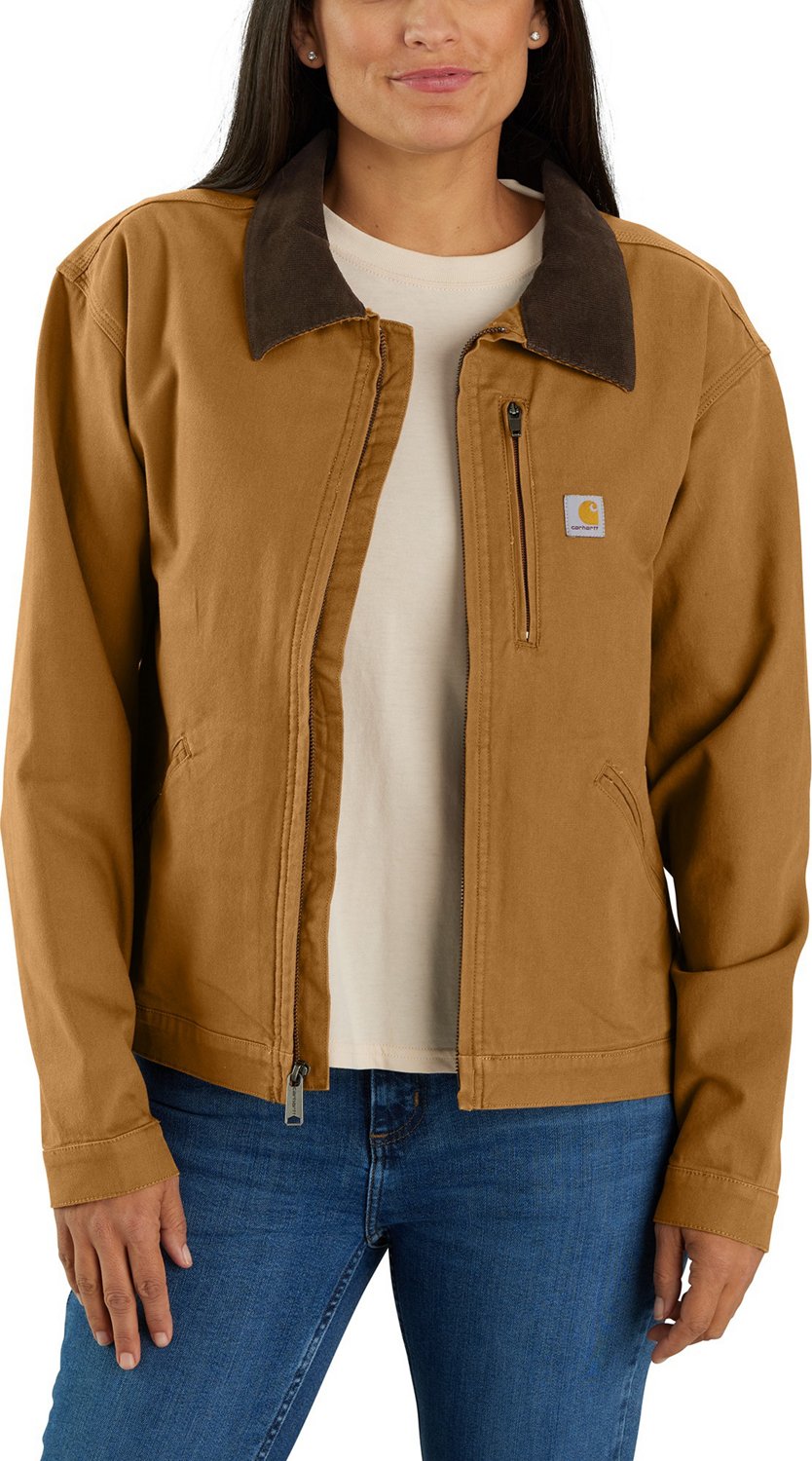 Carhartt Women's Rugged Flex Loose Fit Canvas Detroit Jacket - view number 3